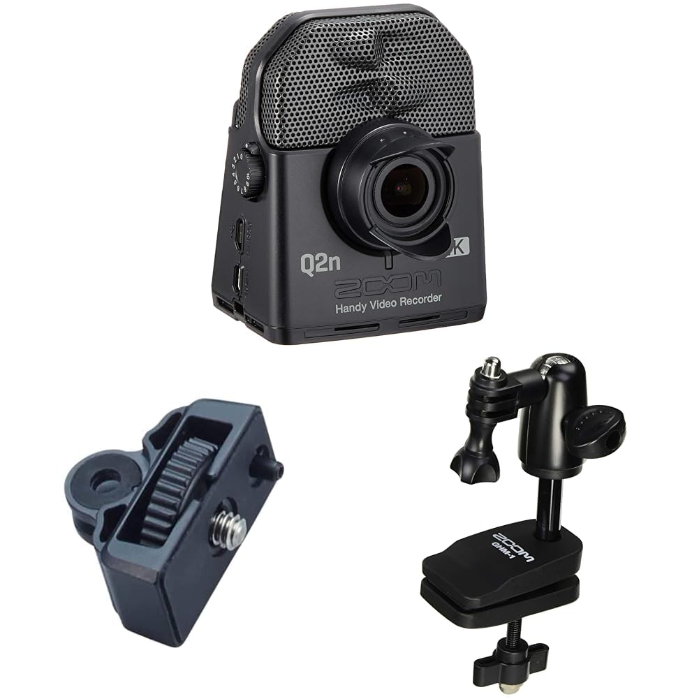 Amazon.co.jp: 【セット買い】ZOOM Q2n-4K ハンディビデオレコーダー